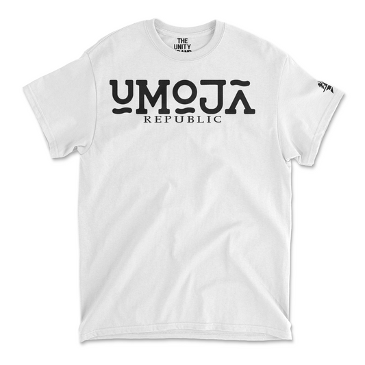 "Ur" Tee ( White / Black ) - Umoja Clothing